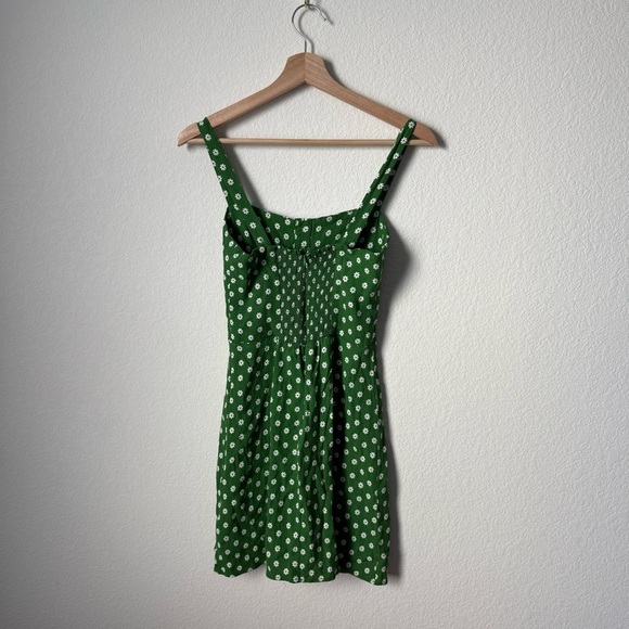 Reformation Green Antonella Floral Dress size 4 - Picture 5 of 7